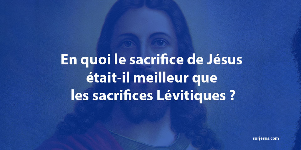 sacrifice de Jésus